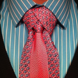 Ediety or Merovingian necktie knot